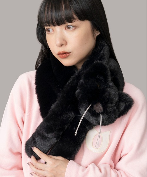 Casselini フェイクキャットマフラー Casselini（キャセリーニ） マフラー ストール 「Casselini」フェイク