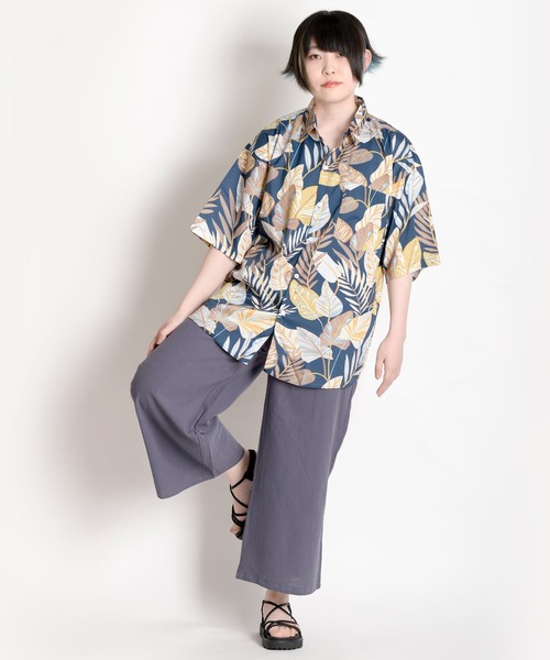 MARAI（マーライ）の「ワイドパンツ（その他パンツ・レディース・アイボリー/ブラック/カーキ/サックスブルー/グレー/ブルー/ホワイト/ピンク/ブラウン/レッド/イエロー/ネイビー・FREE）」の19枚目の写真