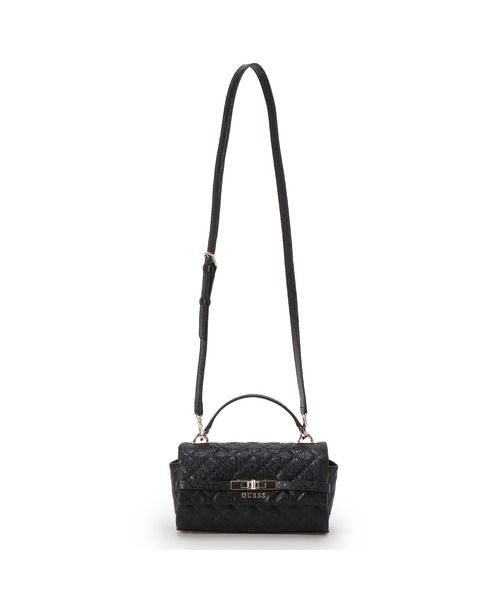 Guess(ゲス)の「IDRA Top Handle Flap ショルダーバッグ (ショルダーバッグ・レディース・ブラック・ONE SIZE)」の4枚目の写真