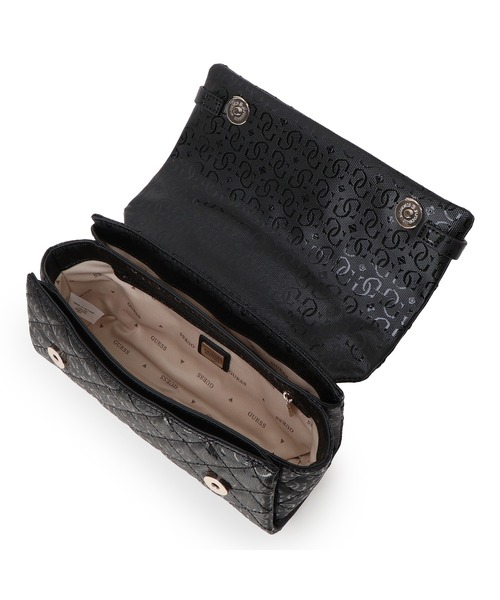 Guess(ゲス)の「IDRA Top Handle Flap ショルダーバッグ (ショルダーバッグ・レディース・ブラック・ONE SIZE)」の5枚目の写真