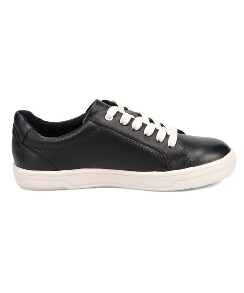 madras Walk(マドラスウォーク)の「【GORE-TEX】マドラスウォーク madras Walk 足馴染みの良い革にグレードアップ 旅行に最適 コートレザースニーカー MWL1022(スニーカー・レディース・ブラック/ホワイト・22.5cm/23cm/23.5cm/24cm/24.5cm)」の4枚目の写真