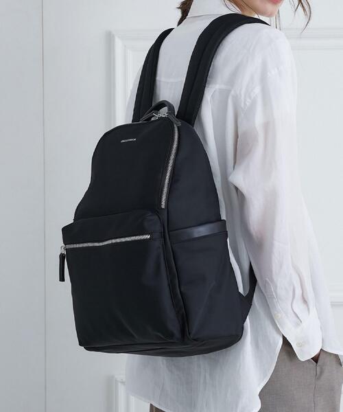 DRESSTERIOR（ドレステリア）の「【再入荷/荷重軽減】サスペンションマルチポケットリュック（バックパック/リュック・レディース・ブラック・00）」の13枚目の写真