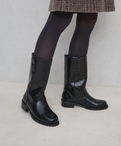 【25秋冬】ミドル丈エンジニアブーツ(S158)