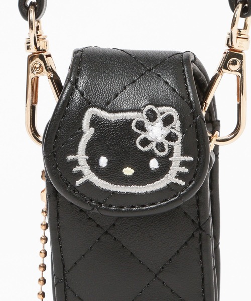 GLOBAL WORK（グローバルワーク）の「HELLO KITTY/キルトLIPケース/595362（その他小物・レディース・シルバー系その他2/ブラック/ライトピンク・FREE）」の12枚目の写真