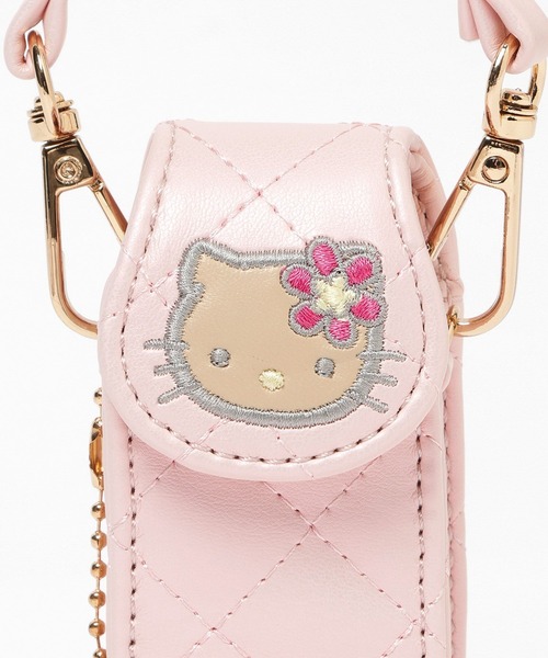 GLOBAL WORK（グローバルワーク）の「HELLO KITTY/キルトLIPケース/595362（その他小物・レディース・シルバー系その他2/ブラック/ライトピンク・FREE）」の16枚目の写真
