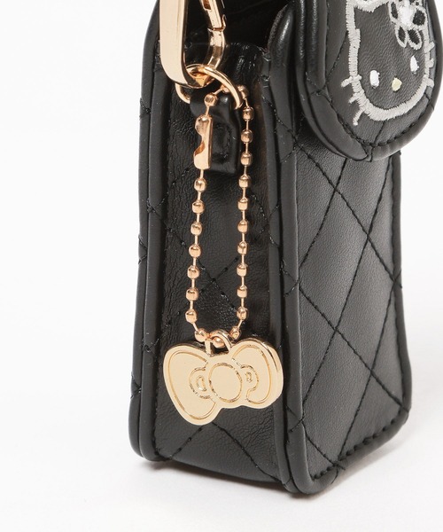 GLOBAL WORK（グローバルワーク）の「HELLO KITTY/キルトLIPケース/595362（その他小物・レディース・シルバー系その他2/ブラック/ライトピンク・FREE）」の20枚目の写真