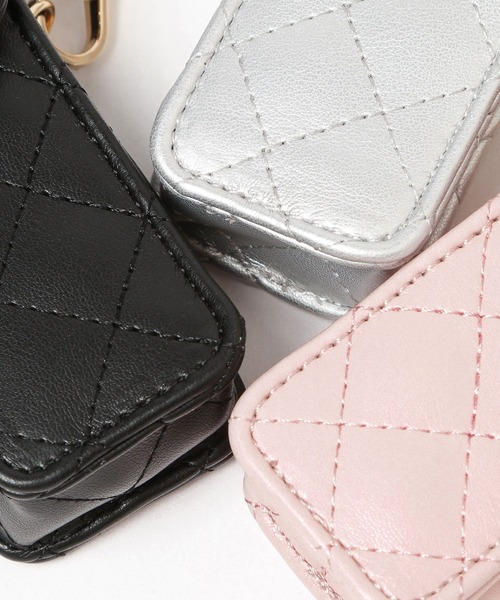 GLOBAL WORK（グローバルワーク）の「HELLO KITTY/キルトLIPケース/595362（その他小物・レディース・シルバー系その他2/ブラック/ライトピンク・FREE）」の8枚目の写真