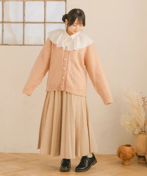 amr.(アムレ)の「オリジナルロゴカーディガン(カーディガン/ボレロ・レディース・ピンク・FREE)」の18枚目の写真