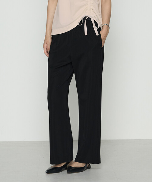 Gabardine K.T（ギャバジンケーティー）の「ハイテンションポンチ ワイドパンツ（その他パンツ・レディース・ブラック/カーキ・9号/11号）」の2枚目の写真