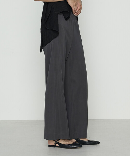 Gabardine K.T(ギャバジンケーティー)の「ハイテンションポンチ ワイドパンツ(その他パンツ・レディース・ブラック/カーキ/グレー・9号/11号/7号)」の10枚目の写真
