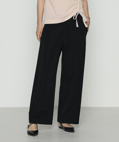 Gabardine K.T（ギャバジンケーティー）の「ハイテンションポンチ ワイドパンツ（その他パンツ・レディース・ブラック/カーキ・9号/11号）」の5枚目の写真