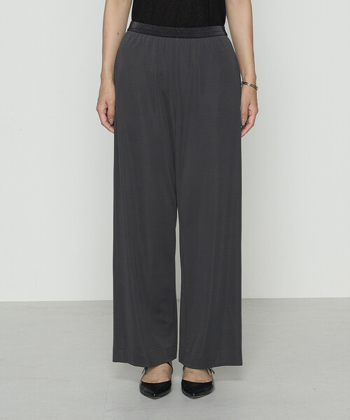 Gabardine K.T（ギャバジンケーティー）の「ハイテンションポンチ ワイドパンツ（その他パンツ・レディース・ブラック/カーキ・9号/11号）」の10枚目の写真