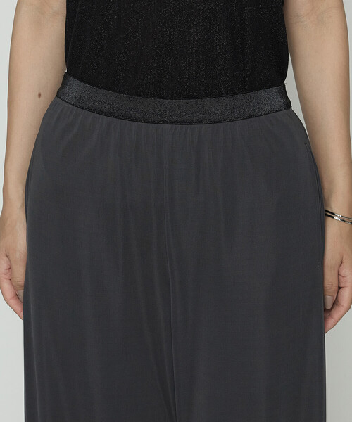 Gabardine K.T（ギャバジンケーティー）の「ハイテンションポンチ ワイドパンツ（その他パンツ・レディース・ブラック/カーキ・9号/11号）」の13枚目の写真