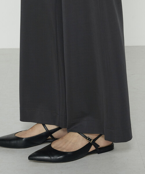 Gabardine K.T（ギャバジンケーティー）の「ハイテンションポンチ ワイドパンツ（その他パンツ・レディース・ブラック/カーキ・9号/11号）」の15枚目の写真