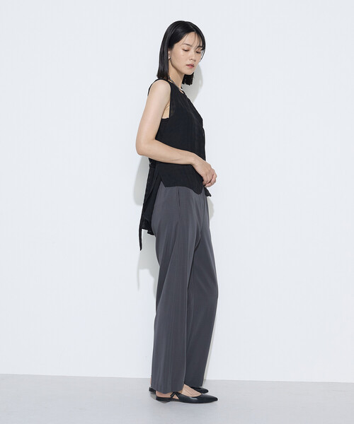 Gabardine K.T（ギャバジンケーティー）の「ハイテンションポンチ ワイドパンツ（その他パンツ・レディース・ブラック/カーキ・9号/11号）」の20枚目の写真