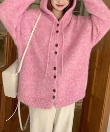 BLANC FICELLE（ブランフィセル）の「ダブルボタン　ニット　パーカー（パーカー・メンズ）」