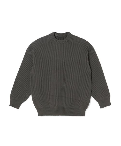 IK112 ミスターハリウッド ハイネックニット 38 ブラック N.ハリウッド CREW NECK HALF SLEEVE N.HOOLYWOOD UNDER SUMMIT WEAR│N