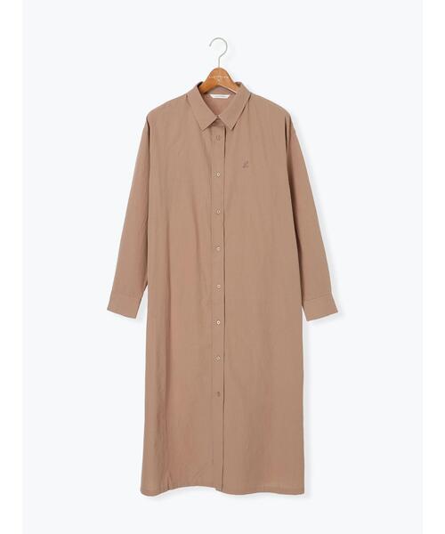 Lugnoncure（ルノンキュール）の「刺繍入りアソートシャツワンピース《2025autumn catalog item》（ワンピース・レディース・ネイビー/ベージュ/ブラック・F）」の12枚目の写真