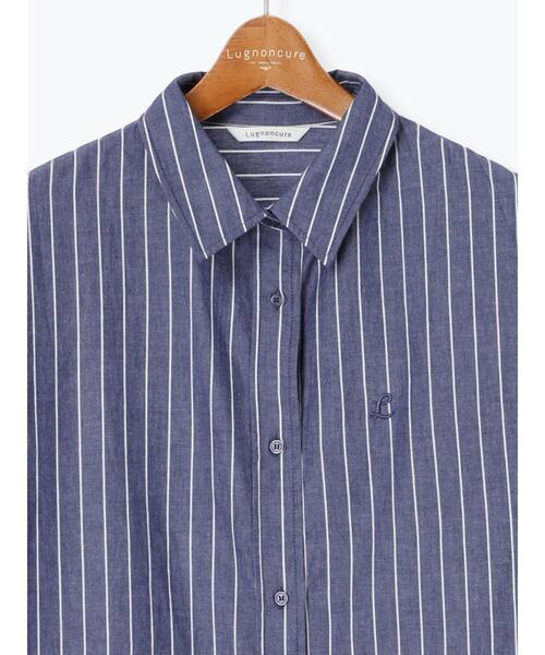 Lugnoncure（ルノンキュール）の「刺繍入りアソートシャツワンピース《2025autumn catalog item》（ワンピース・レディース・ネイビー/ベージュ/ブラック・F）」の16枚目の写真