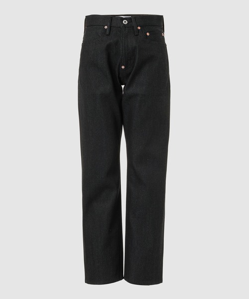 SUGARHILL TWISTED HEATHER DENIM WIDE MODERN DENIM TROUSERS WIDE