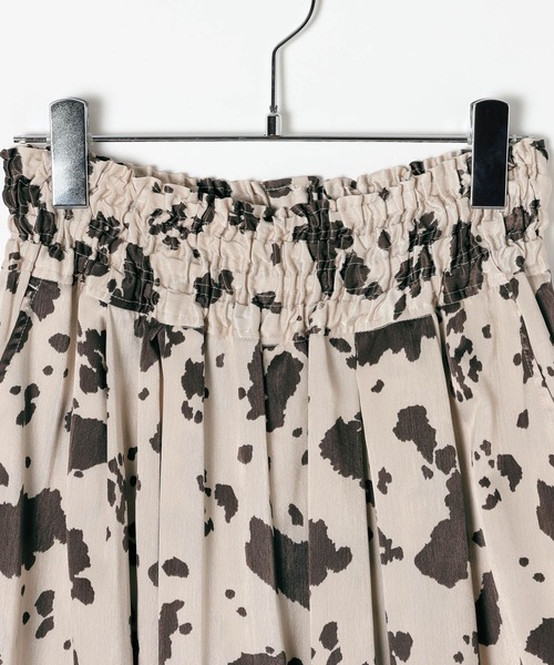 LEPSIM（レプシィム）の「アソート柄パンツAW　600230（その他パンツ・レディース・チャコールグレー/アイボリー・FREE）」の4枚目の写真