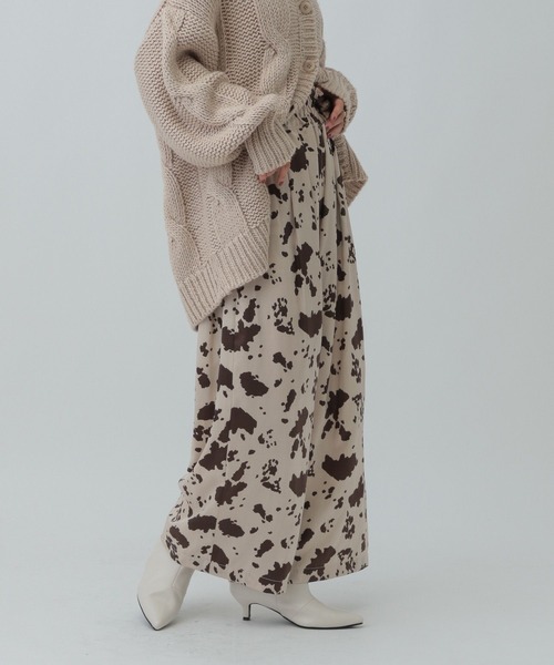 LEPSIM（レプシィム）の「アソート柄パンツAW　600230（その他パンツ・レディース・チャコールグレー/アイボリー・FREE）」の12枚目の写真