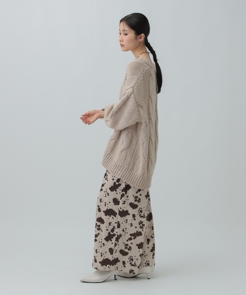 LEPSIM（レプシィム）の「アソート柄パンツAW　600230（その他パンツ・レディース・チャコールグレー/アイボリー・FREE）」の15枚目の写真