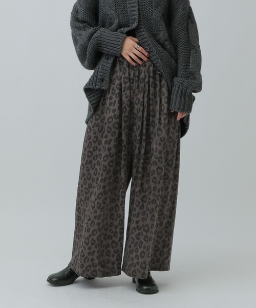 LEPSIM（レプシィム）の「アソート柄パンツAW　600230（その他パンツ・レディース・チャコールグレー/アイボリー・FREE）」の16枚目の写真