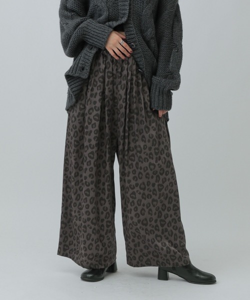 LEPSIM（レプシィム）の「アソート柄パンツAW　600230（その他パンツ・レディース・チャコールグレー/アイボリー・FREE）」の17枚目の写真