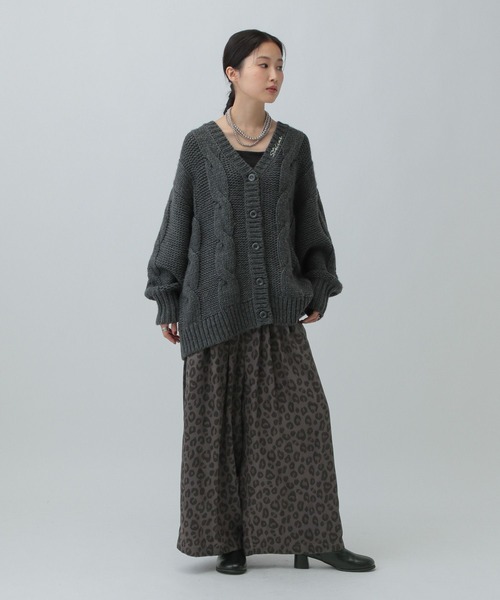 LEPSIM（レプシィム）の「アソート柄パンツAW　600230（その他パンツ・レディース・チャコールグレー/アイボリー・FREE）」の19枚目の写真