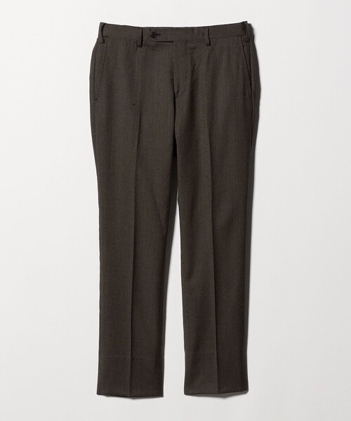 green label relaxing（グリーンレーベルリラクシング）の「GLR CLOTH フラノ柄 アジャスター スラックス -ストレッチ-（スラックス・メンズ・ダークグレー/ダークブラウン・XL/S/M/L）」の18枚目の写真