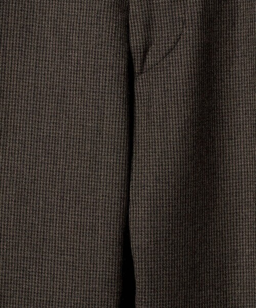 green label relaxing（グリーンレーベルリラクシング）の「GLR CLOTH フラノ柄 アジャスター スラックス -ストレッチ-（スラックス・メンズ・ダークグレー/ダークブラウン・XL/S/M/L）」の21枚目の写真