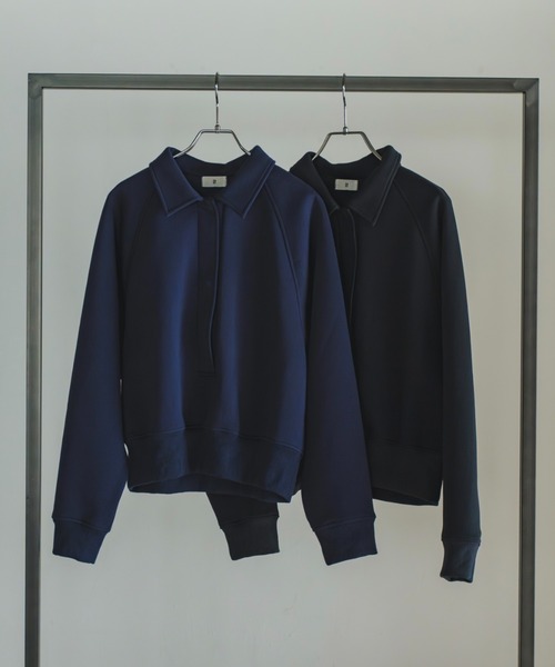 lit（リット）の「Compact Lager Sweat（スウェット・レディース・チャコールグレー/ネイビー・FREE）」の7枚目の写真