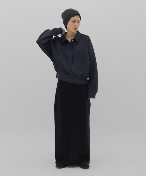 lit（リット）の「Compact Lager Sweat（スウェット・レディース・チャコールグレー/ネイビー・FREE）」の15枚目の写真