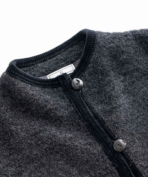 シープパイルジャージーベスト（ベスト）｜D（ディー）のファッション