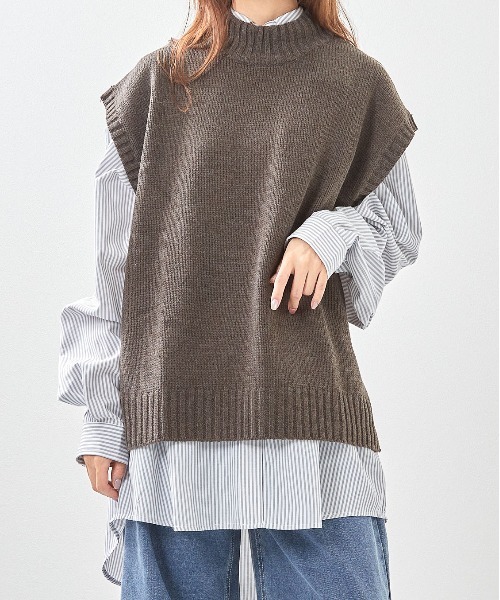 セール】【RES】【モックネックNベスト】（ベスト）｜ARCHIVER