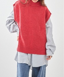 ARCHIVER（アーカイバ）の「【RES】【モックネックNベスト】（ベスト）」