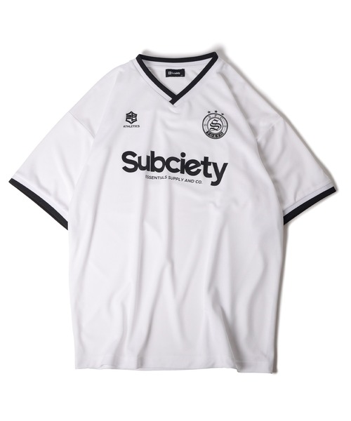 SBCY Sport（エスビーシーワイスポーツ）の「Game shirt-S.F.C-（Tシャツ/カットソー・メンズ・ホワイト/ブラック・X-LARGE/LARGE/MEDIUM）」の3枚目の写真