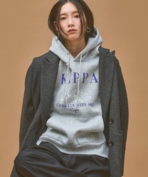 ≪Kappa×and ST ウェルネスクラブ≫Ski Teamデザインパーカー (ユニセックス)