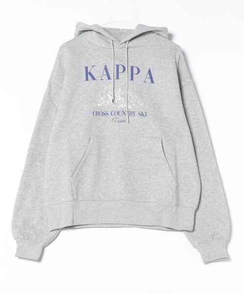 Kappa(カッパ)の「≪Kappa×and ST ウェルネスクラブ≫Ski Teamデザインパーカー (ユニセックス)(スウェット・レディース・ネイビー/グレー・SMALL/MEDIUM/LARGE)」の21枚目の写真