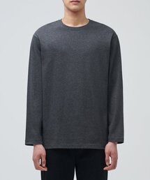 ベーシック長袖Tシャツ[チャコールグレー]