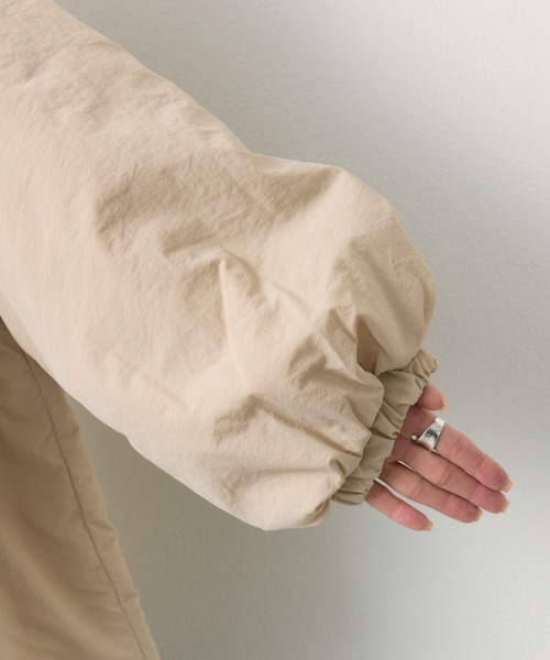 PUAL CE CIN（ピュアルセシン）の「【WEB限定】リバーシブルスタンドカラーパファージャケット（その他アウター・レディース・ブラック/ベージュ/カーキ・FREE）」の16枚目の写真