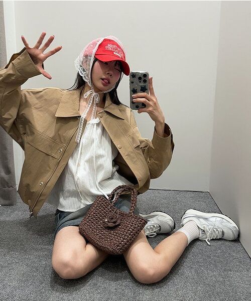 Midnight Move(ミッドナイトムーブ)の「cargo skirt (blue)(スカート・レディース・その他・MEDIUM/SMALL)」の5枚目の写真