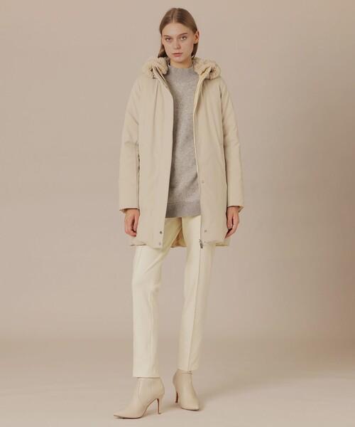 Precious12月号】【PONTELAND/ポントランド】リバーシブルダウンコート