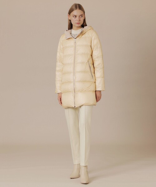 Precious12月号】【PONTELAND/ポントランド】リバーシブルダウンコート