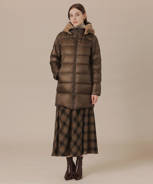 MACKINTOSH LONDON(マッキントッシュ ロンドン)の「【Precious12月号】【PONTELAND/ポントランド】リバーシブルダウンコート(ダウンジャケット/コート・レディース・ベージュ/ダークブラウン/ブラック・36/40/38)」の11枚目の写真