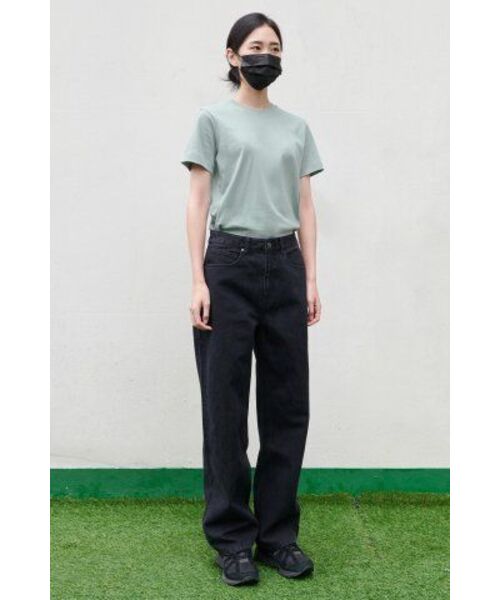 MUSINSA STANDARD WOMAN（ムシンサスタンダードウーマン）の「ウィメンズベーシッククルーネックTシャツ[ダスティミント]（Tシャツ/カットソー・レディース・その他・SMALL/MEDIUM/LARGE/X-LARGE/X-SMALL）」の10枚目の写真