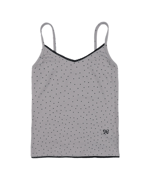 FANCY CLUB(ファンシークラブ)の「レーススターベーシックスリーブレス(GRAY)_F25QB094(Tシャツ/カットソー・レディース・グレー・FREE)」の4枚目の写真