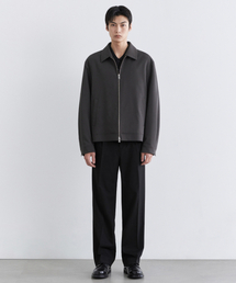 MUSINSA STANDARD（ムシンサスタンダード）の「WIDE HIDDEN ELASTIC WAISTBAND SLACKS_BLACK（スラックス・メンズ）」