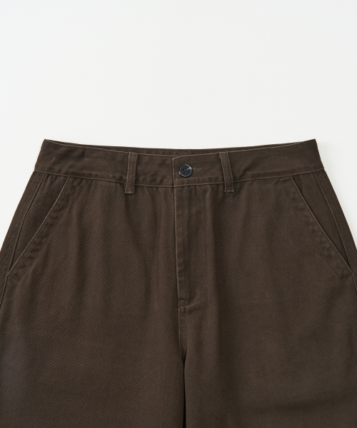 TOFFEE(トフィー)の「カーブドチノパンツ (ブラウン)(その他パンツ・メンズ・その他・SMALL/MEDIUM/LARGE/X-LARGE)」の3枚目の写真